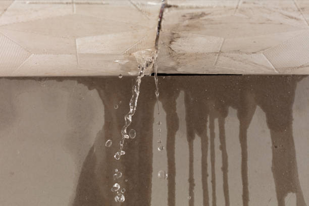 Professional Sewage Cleanup technician working in Defiance, MO